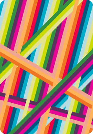 A series of criss-crossing lanes all running in entirely different directions